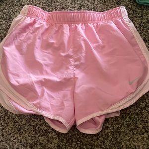 NEVER WORN- Nike Dri-Fit running shorts, light pink